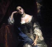John Michael Wright Lely's Duchess of Cleveland as the penitent Magdalen oil painting reproduction